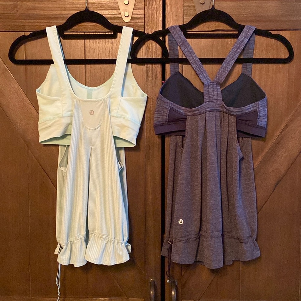 Bundle Of 2 Lululemonrun Times And Rest Less Tanks - image 5